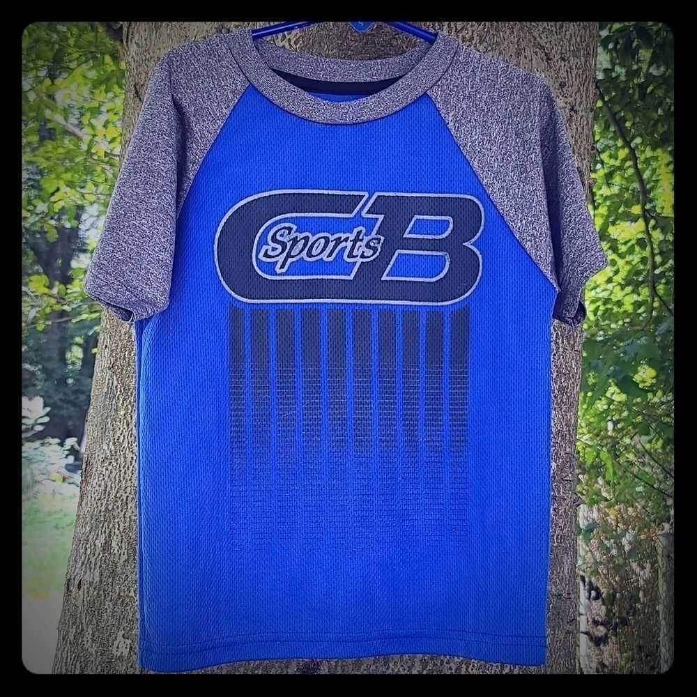 3/10$ Blue cb sports jersey
